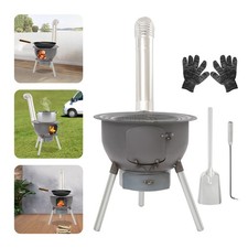 Stufa legna portatile - stufa, a