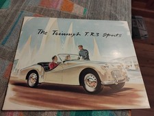 Triumph TR3 Brochure 1956