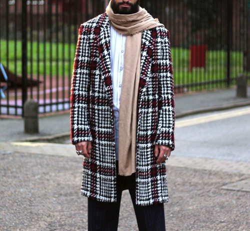 Cappotto uomo zara check - uomo,