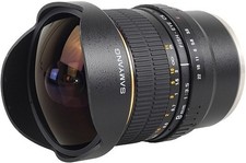 Fisheye Samyang 8mm f/3.5