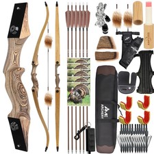 Set arco ricurvo 60" 20-60