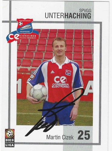 Martin cizek unterhaching - cizek,