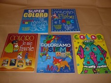 Lotto di 5 album/libri da