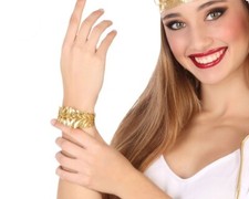 Bracciale Foglie Dorate -