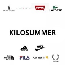 KILOSUMMER ABBIGLIAMENTO FIRMATO ESTIVO KG STOCK NIKE LACOSTE RALPH A+ X VINTED
