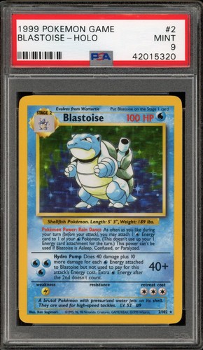 Pokemon blastoise holo - pokemon,