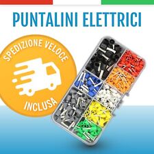 ✅KIT Connettori Elettrici 400 pezzi, Puntalini a Crimpare, Capicorda 0,5-4mm²✅