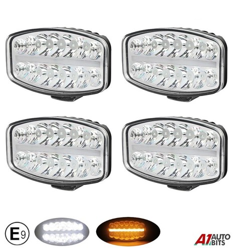 Faretto led 24v - led, ambra