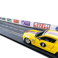 NUOVO set binari di protezione Carrera Slot Car 1/32 - sponsor ADATTO Scalextric, Aurora, SCX