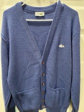 Cardigan vintage Lacoste Navy