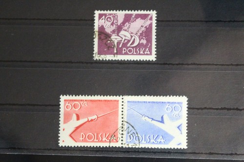 Polonia 1005 1007 timbrato - polonia, 1005-1007