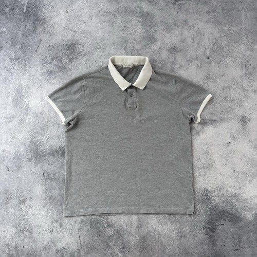 Polo moncler con orlo grigio - polo,