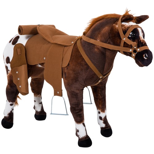 Homcom cavallo giocattolo per - cavallo,