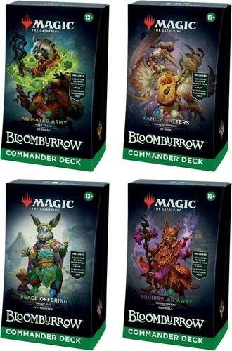 Bloomburrow commander deck - commander,
