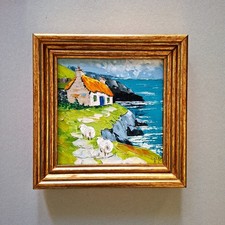 Dipinto irlanda costa - dipinto,