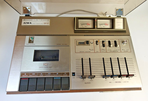 Cassetta nastro stereo - stereo, aiwa