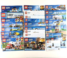 19 Manuali Istruzioni LEGO City 60324 7746 60328 60182 60377 - Solo Libretti