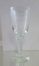 ANTICO CALICE IN CRISTALLO DI