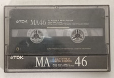 TDK MA 46 1990 METAL TIPO 4 IV musicassette vergini cassette tape vintage