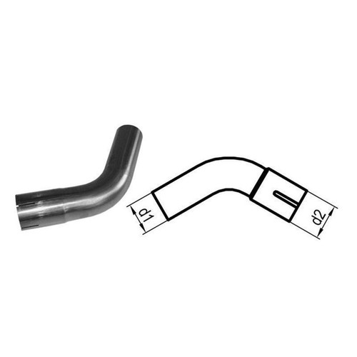 Arco tubo scarico - , acciaio