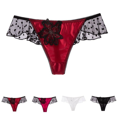 Mutandine donna floreali con