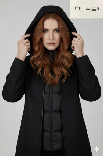 Cappotto midi giaccone con - cappotto, midi-giaccone-con