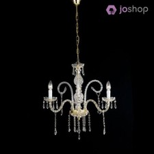 lampadario cristallo  3 luci