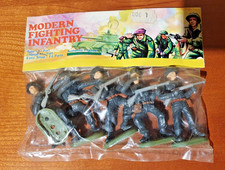 Busta 5 soldatini Tedeschi 2° Guerra Mondiale - Clone TIMPO - vintage