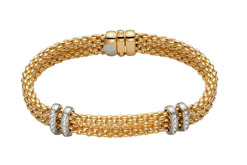 Bracelet fope woman yellow - woman, in