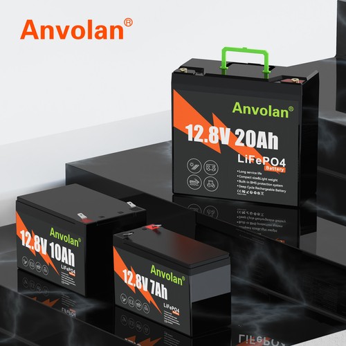 Lifepo4 12v 20ah 10ah 7ah - 10ah,