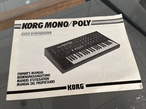 Korg mono poly - korg, mono/poly