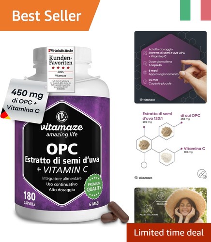 Opc estratto semi uva - semi, d'uva