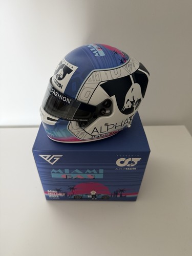 Mini casco pierre gasly - casco, 1:2
