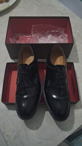 Black derby shoes - shoes,, 45,