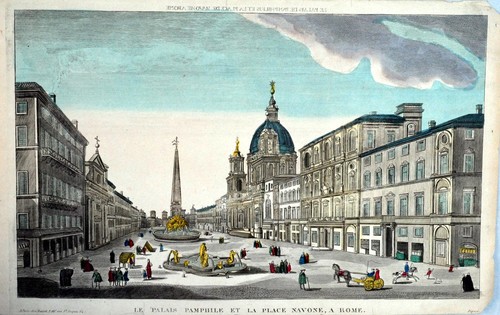 Vue optique piazza navona - vue,