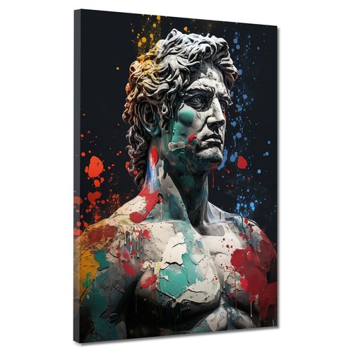 Quadro moderno stampa tela - su,