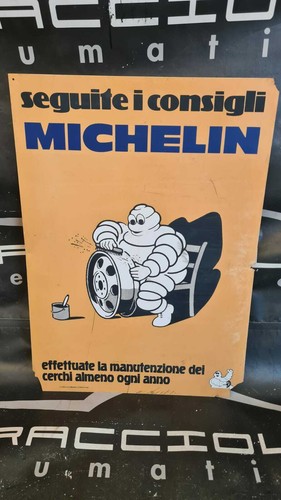 Insegna vecchio logo michelin - vecchio,