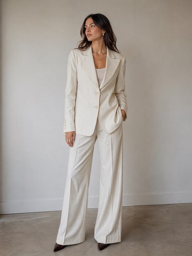 Pantaloni blazer tuta vintage