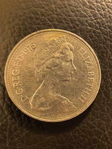 Moneta 10p pence nuova 1975 - 10p,