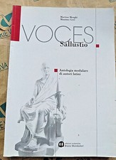 VOCES. SALLUSTIO - MASSIMO GORI e MARTINO MENGHI  - BRUNO MONDADORI SCUOLA