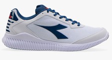 DIADORA EAGLE 2  BIANCO SCARPE SPORTIVE UOMO DA CORSA LACCI
