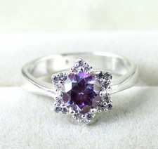 Anello Solitario In Argento