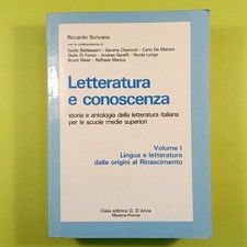 LETTERATURA E CONOSCENA VOL I