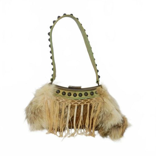 John galliano borsa pelle - borsa,