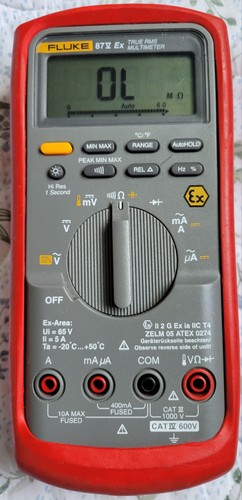 Multimetro fluke 87v true - ex,