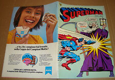 SUPERMAN EDITRICE CENISIO   6 GIUGNO 1976 "CHI HA PRESO IL COSTUME?"