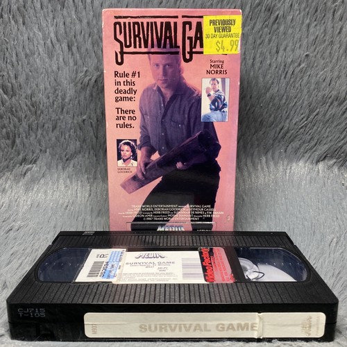 Survival game vhs - game,