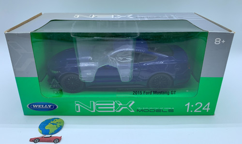 Welly ford mustang 2015 - gt,
