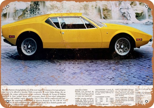 Insegna metallo 1971 de - metallo,