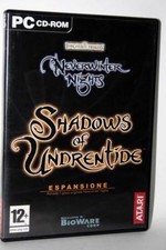 NEVERWINTER NIGHTS SHADOWS OF UNDRENTIDE OTTIMO PC CD-ROM VER ITALIANA ML3 58410